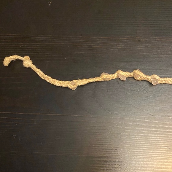 🔸Crystal Beaded Hemp Bracelet/Anklet🔸 - Picture 4 of 11